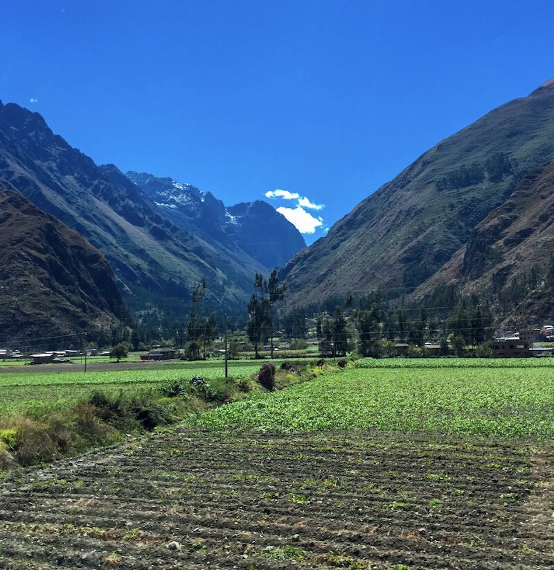 cusco peru mountain view